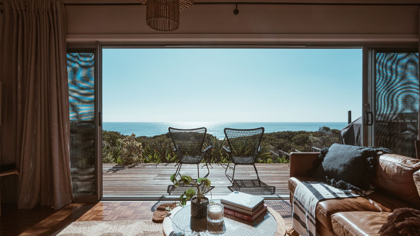 Terrasse en bois - vue d'ensemble